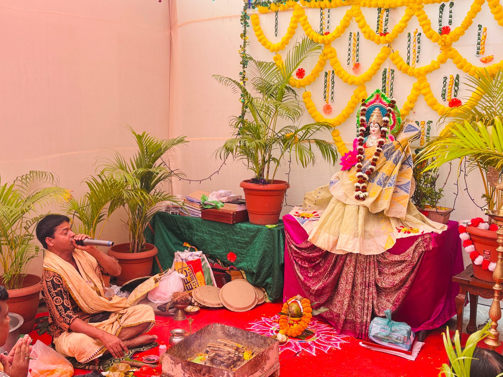 Saraswati puja